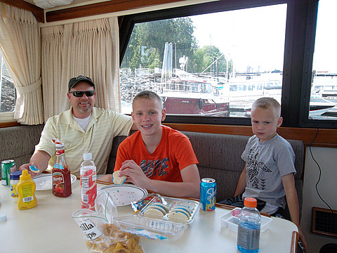 Lunch at Blake Island