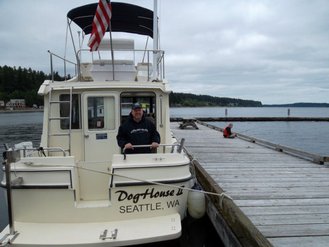 On the Dock at Illahee